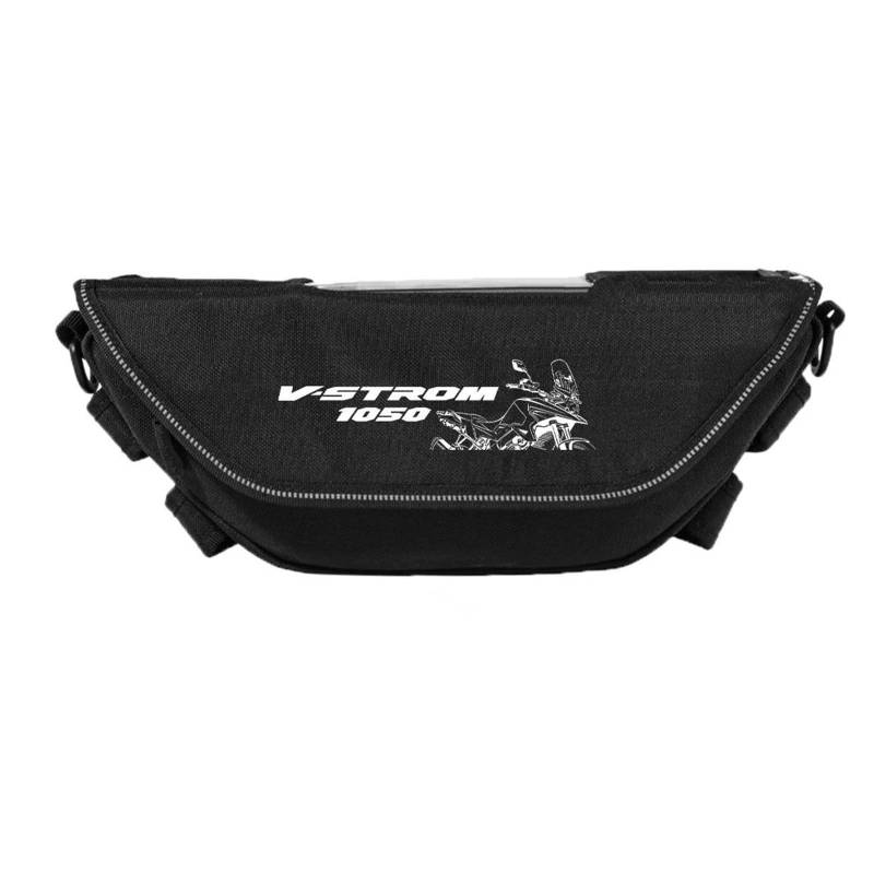 ONAIC Motorrad-Reisetasche für v-strom1050 Motorradzubehör, Werkzeugtasche, wasserdicht und staubdicht, praktische Reise-Lenkertasche (G) von ONAIC