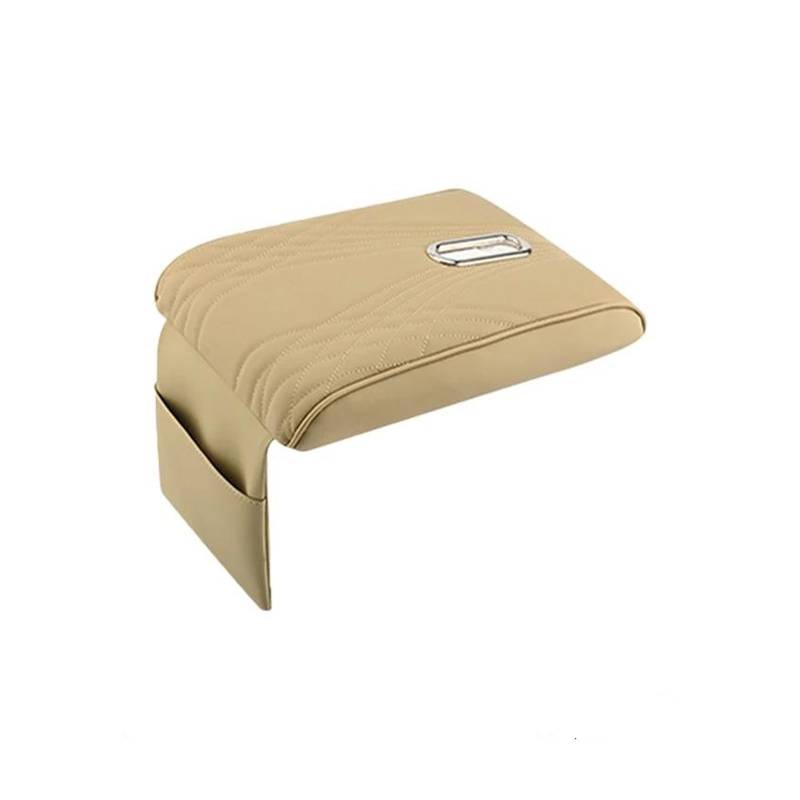 Auto Armlehnenbox Für Peugeot 407 508 2008 3008 206 207 208 301 Universal Armlehnenpolster Für Die Mittelkonsole Des Autos Taschentuchbox Papierhandtuchbox Aufbewahrungsbox(BEIGE) von ONDAWR