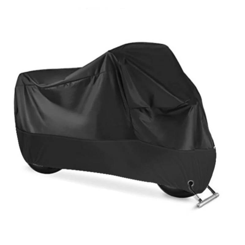 Auto Motorradabdeckung Für Den Außenbereich UV Schutz Staubdicht Regenschutz Für Hornet 900 600 CB600F CB 600F 1998-2014 Teile(Schwarz,4XL für 250cm) von ONDAWR