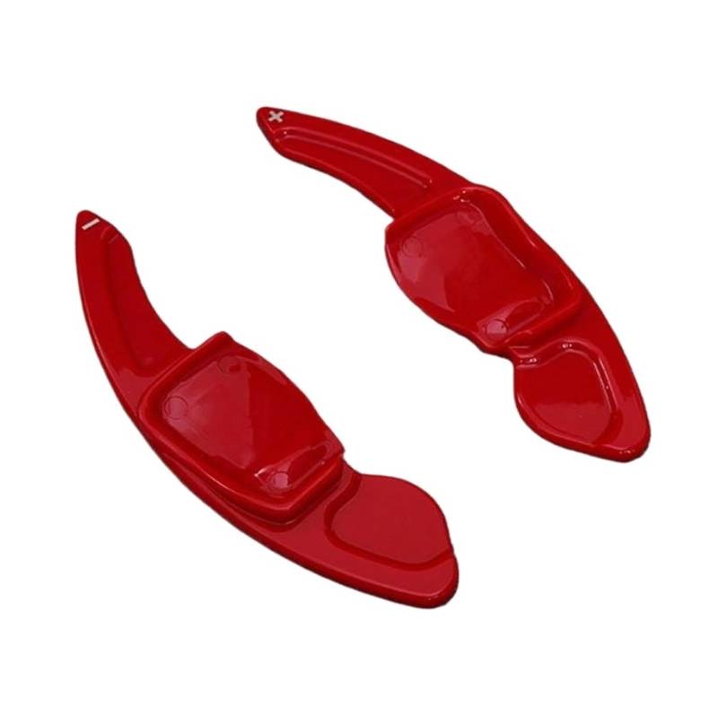 Autolenkrad Für Seat Für Leon 2009 2010 2011 2012 2013 2014 Auto Lenkrad Shift Paddle Verlängerung Schalthebel Auto Teile Steuerschalter Winkelsensor(Rot) von ONDAWR