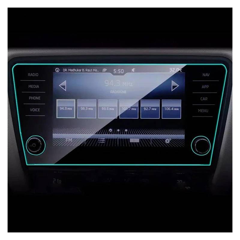 9,2 Zoll Für Skoda Für OctaviaA7 2017-2019 Auto GPS-Navigation Schutzfolie LCD-Bildschirm TPU-Folie Displayschutz Dekoration Refit Navigation Glas Displayschutzfolie(8 inch 1PCS) von ONETREND