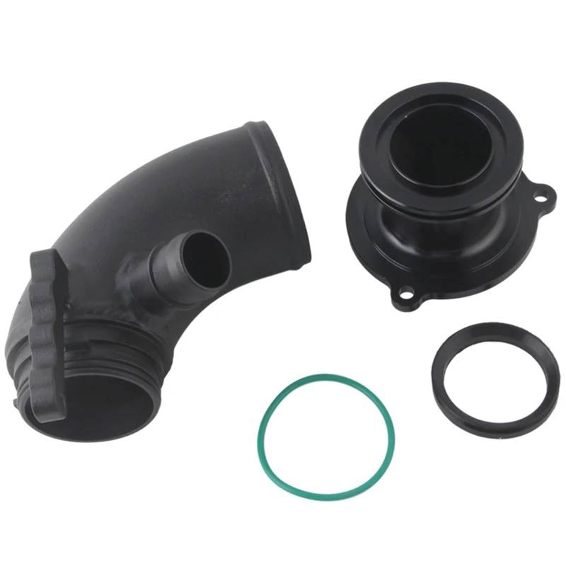 Auto Luft Ansaug Für SEAT Für Leon MK3 1,8 T Auto Turbo Inlet Outlet Upgrade Rohre Ansaugrohre Turbo Schalldämpfer Löschen Lufteinlässe(Black) von ONETREND