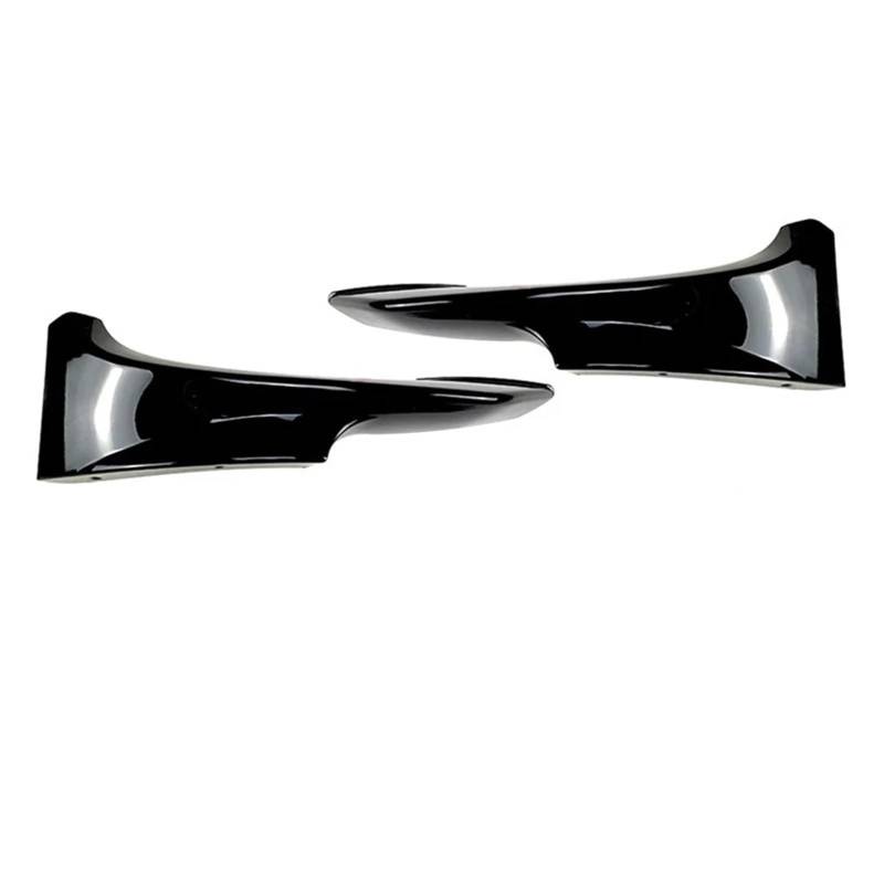 Frontspoiler Für 3 Für Serie Für Coupe E92 E93 Für M-Tech 2006-2013 SCHWARZ Front Stoßstange Seite Splitter Abdeckung Nebel Lampe Ansaug Spoiler Lippe Auto Frontspoiler(06-09 Glossy Black) von ONETREND