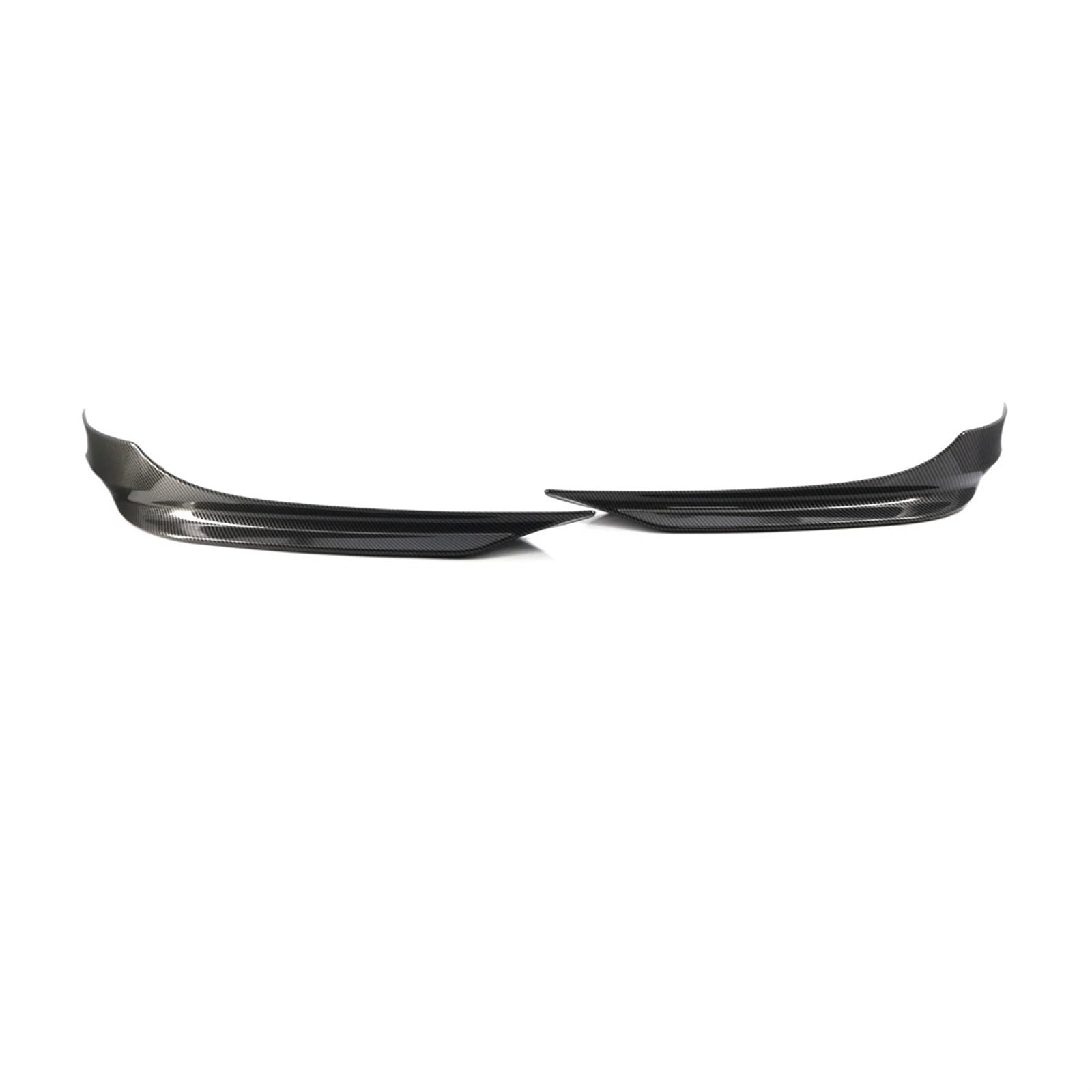 Frontspoiler Für 325i 335i E90 Für LCI Für Limousine 4-Türer 2009–2012 Schürze Winglets Klappen Spoiler Kohlefaser Look Paar Frontstoßstangen Lippensplitter Auto Frontspoiler von ONETREND