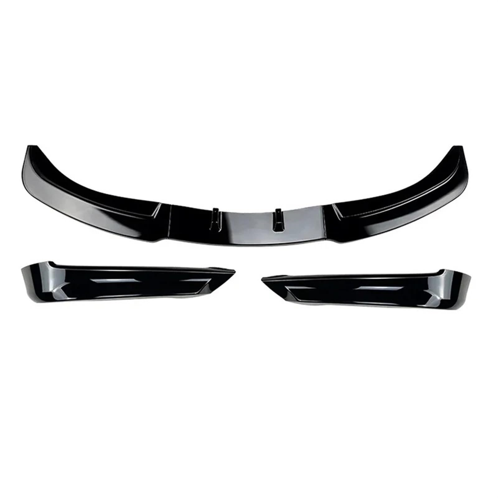 Frontspoiler Für 3er E90 E91 320i 325i 2005–2008 Stoßstangen Diffusor Spoiler Schutzfolie Body Kits Frontstoßstangen Lippensplitter Auto Frontspoiler(Gloss Black Set) von ONETREND