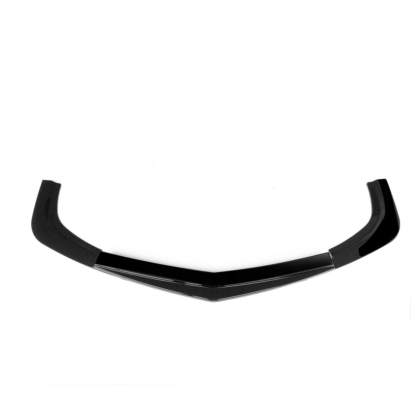 Frontspoiler Für Benz C Für Klasse W204 C63 2012-2014 Frontspoiler Stoßstange Lip Untere Splitter Schutz Klappe Auto Frontspoiler(Glossy Black) von ONETREND