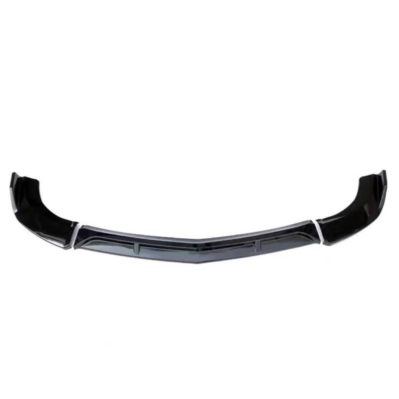 Frontspoiler Für Benz W204 C Für Klasse C180 C200 C250 C300 C350 2008-2014 Auto Frontschürze Spoiler Splitter Lip Untere Schutz Platte Auto Frontspoiler(Glossy Black) von ONETREND