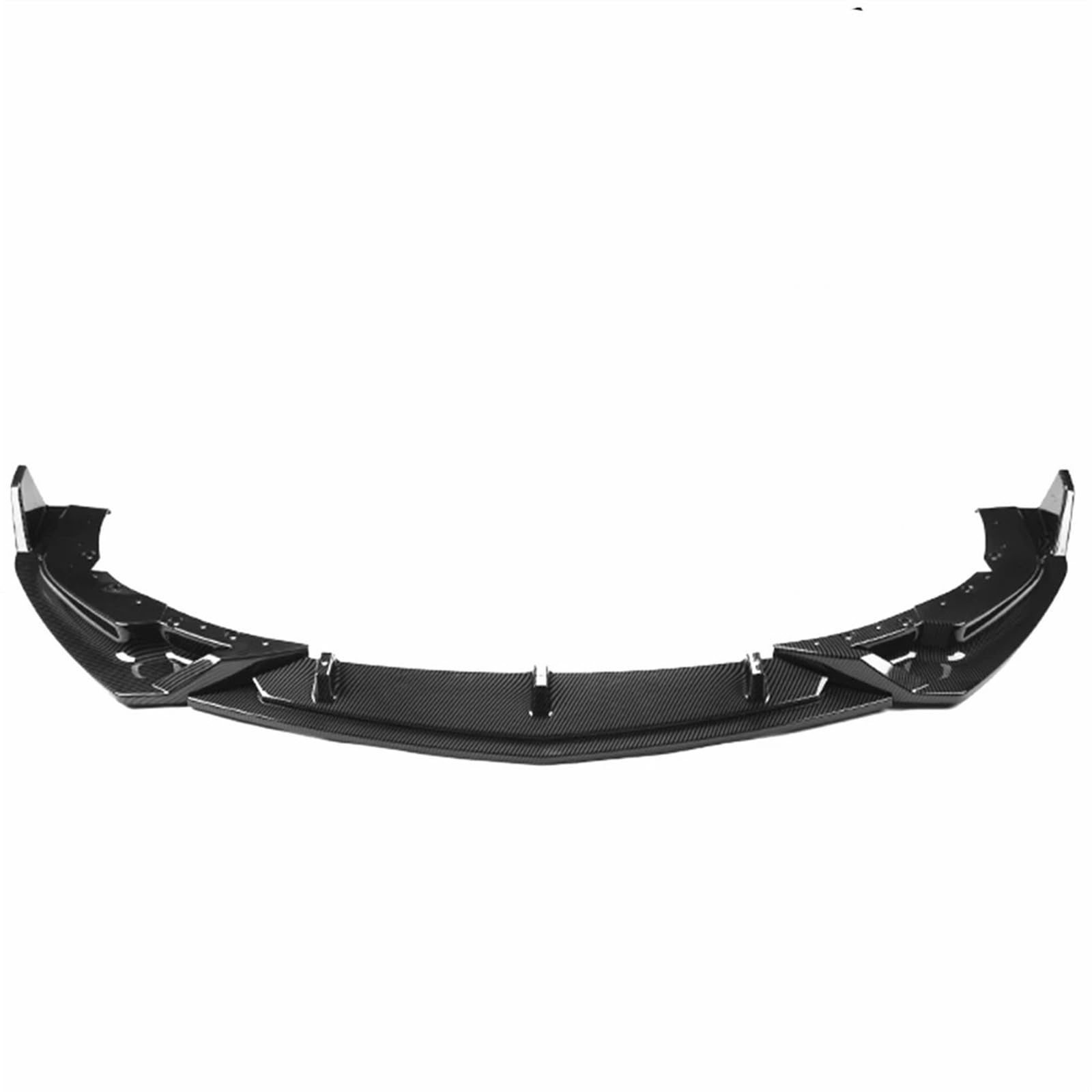 Frontspoiler Für Cadillac CT5 2019-2020 Auto Frontschürze Spoiler Lip Untere Schutz Platte Klinge Splitter Auto Zubehör Auto Frontspoiler(Carbon Fiber Look) von ONETREND