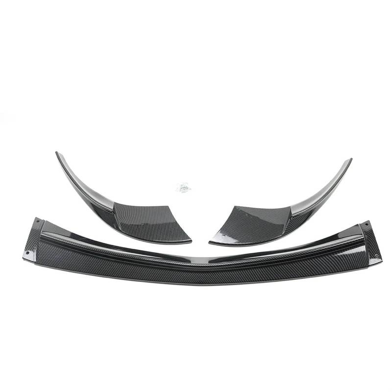 Frontspoiler Für Chevrolet C6 Für Corvette Für Basis 2005-2013 Für Chevy Auto Vorderen Stoßfänger Lip Spoiler Spliter Körper Kit Zubehör Für ABS Carbon Faser Stil Auto Frontspoiler(Carbon Fiber Style) von ONETREND