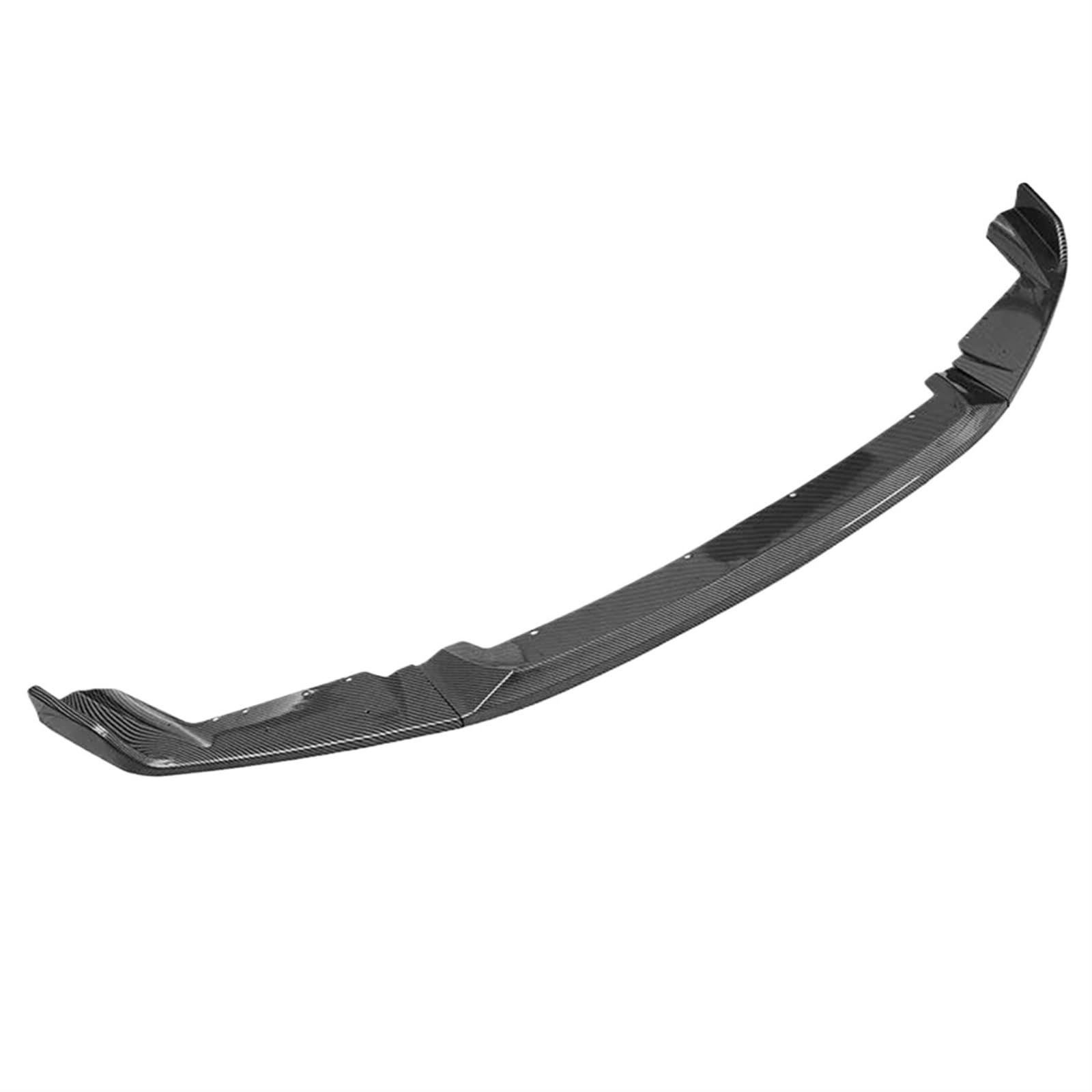 Frontspoiler Für F87 Für M2 2016-2021 CS Stil Frontschürze Lip Spoiler Splitter Körper Kit Carbon Look Glänzend Schwarz Auto Zubehör Auto Frontspoiler(Carbon Fiber Look) von ONETREND