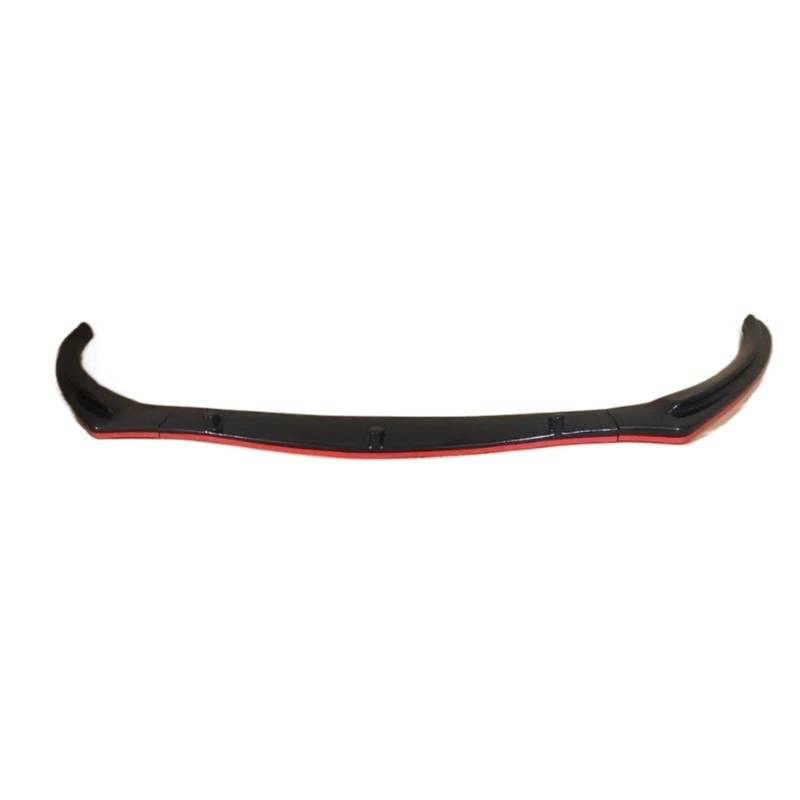 Frontspoiler Für Ford Für Tourrneo Für Courier Körper Kit Auto Zubehör Spoiler Splitter Diffusor Klappe Stoßstange Außen Teile 3 Pcs Front Stoßstange Lippe Auto Frontspoiler(RED) von ONETREND