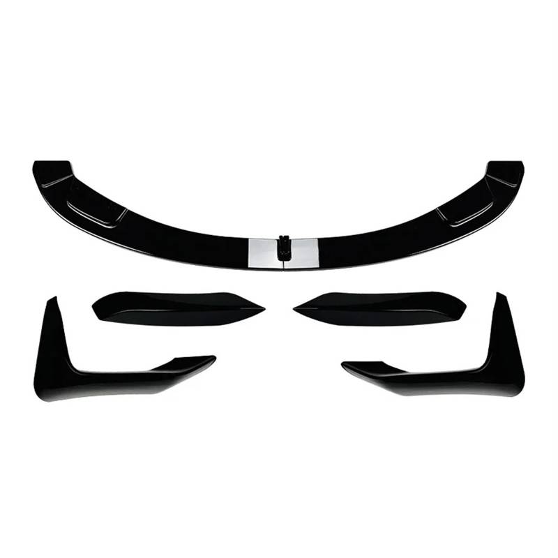 Frontspoiler Für M3 Für M4 F80 F81 F82 F83 2013-2018 Auto Frontschürze Lip Spoiler Splitter Stoßstange Canard Lip Splitter Body Kit Von Für ABS Auto Frontspoiler(Gloss Black Set A) von ONETREND