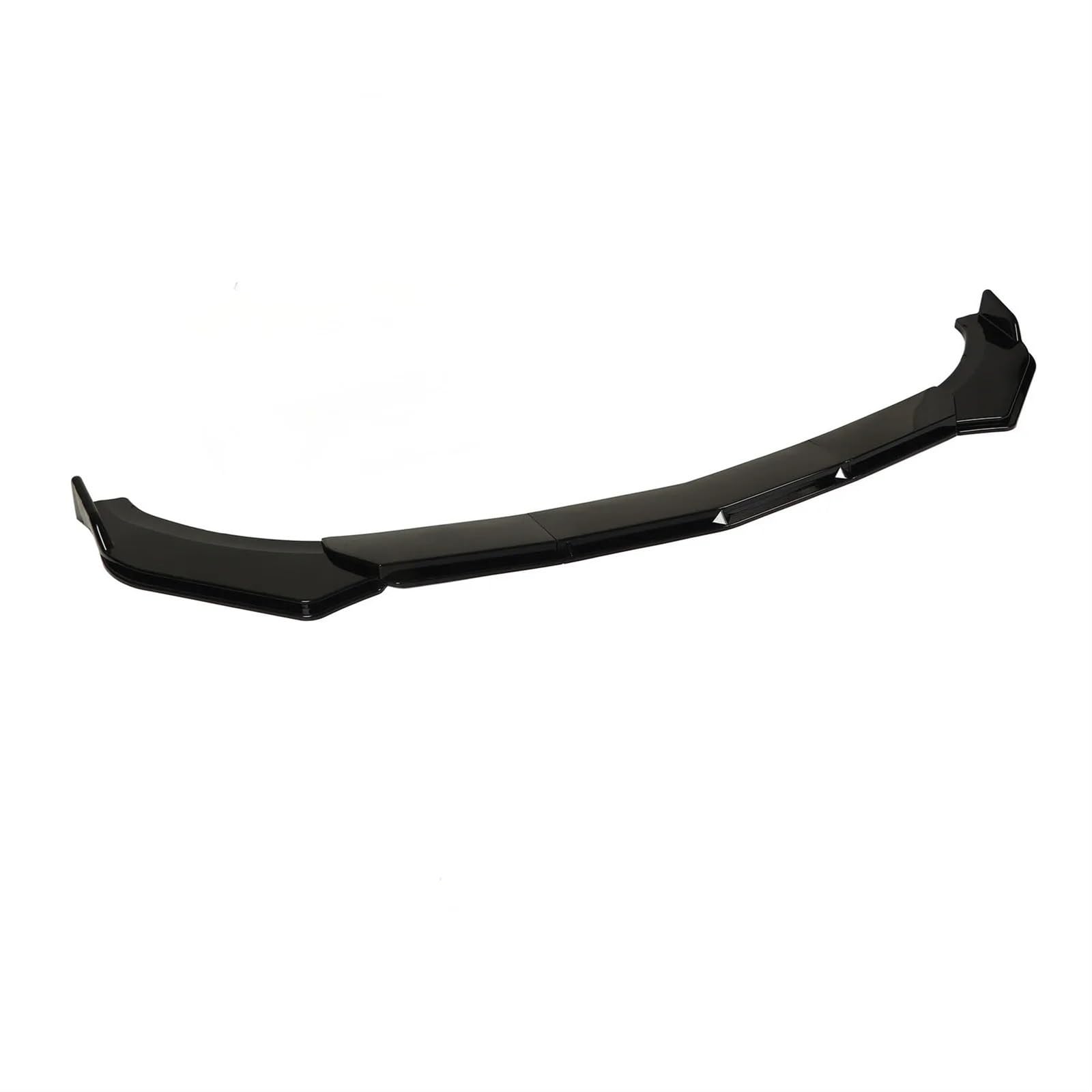 Frontspoiler Für Seat Für Leon Für A6 Für Accord Für Civci Für Corolla Auto Zubehör Frontschürze Spoiler Splitter 110 Zu 140 cm Universal Auto Lip Body Kit Auto Frontspoiler(Glossy Black) von ONETREND