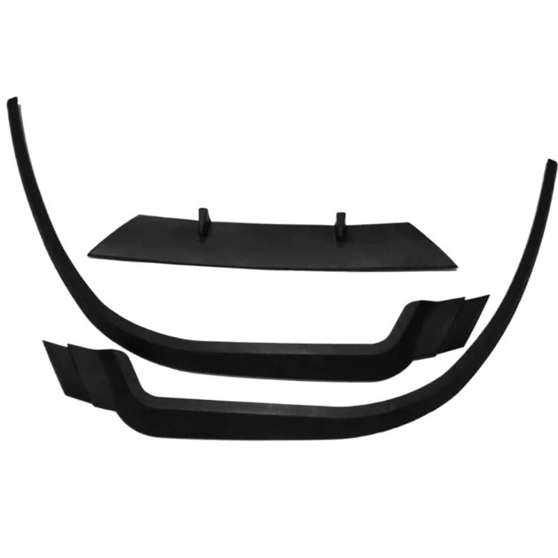 Frontspoiler Für Volvo S60R V70R Für Cupra R Frontschürze Lippe Universal 3 Stücke Diffusor Schwarz Stoßstange Lip Spoiler Body Kit Tuning Protector Qualität Auto Frontspoiler von ONETREND