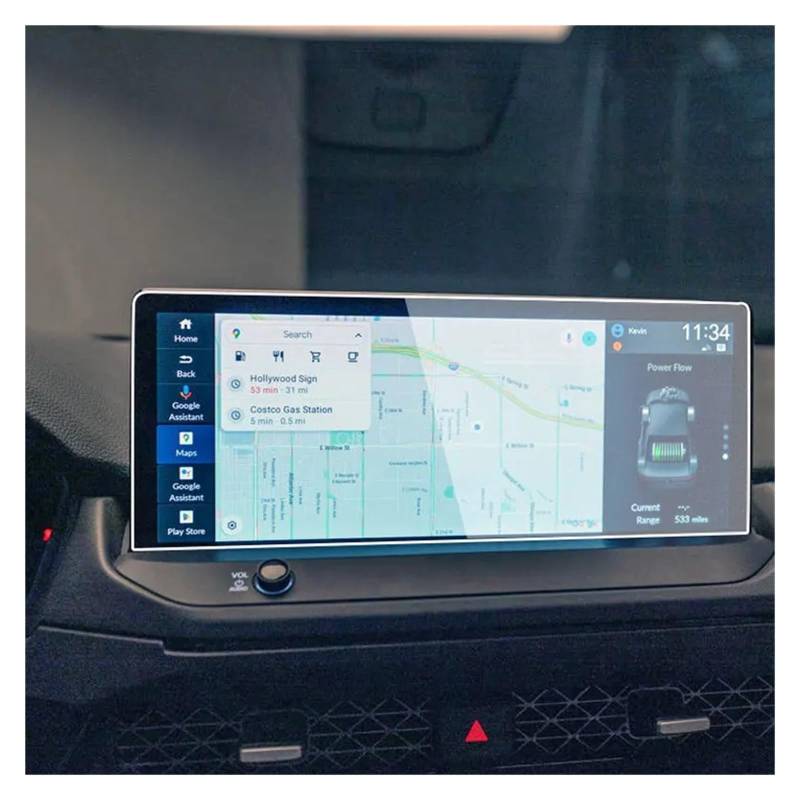 Für Accord 2023 12,3 Zoll Touchscreen Auto Display Navigation Displayschutzfolie Aus Gehärtetem Glas Navigation Glas Displayschutzfolie von ONETREND