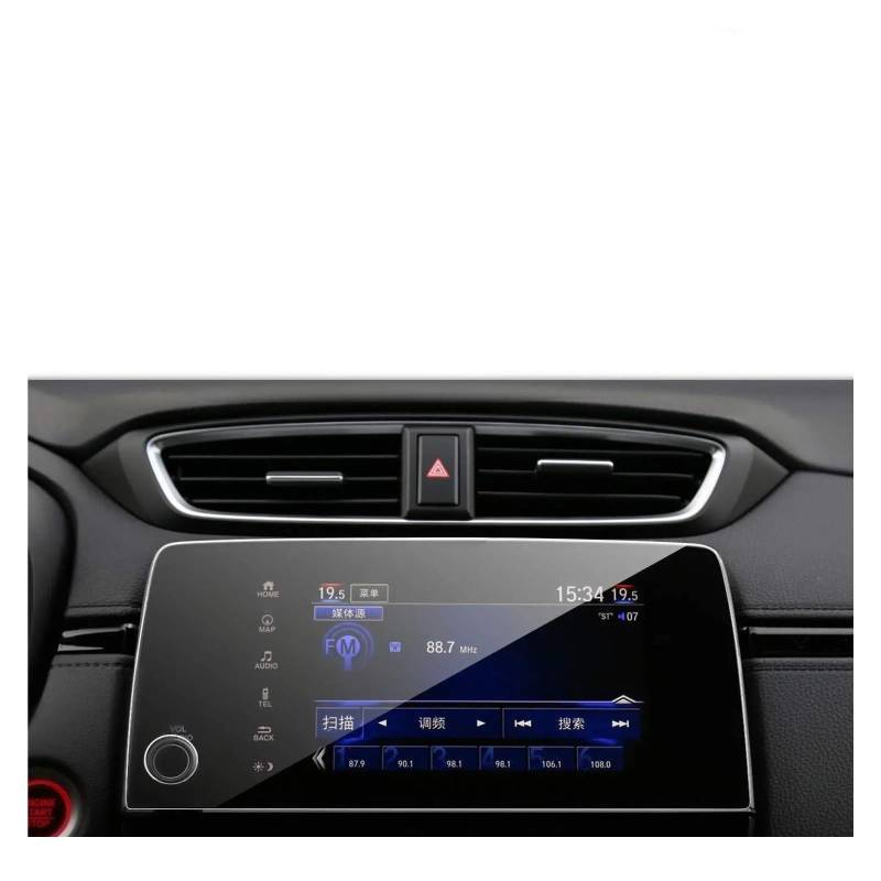 Für CR-V Für CRV 2017 2018 2019 Gehärtetes Glas Auto Navigation Displayschutzfolie Touch Displayschutzfolie Navigation Glas Displayschutzfolie von ONETREND