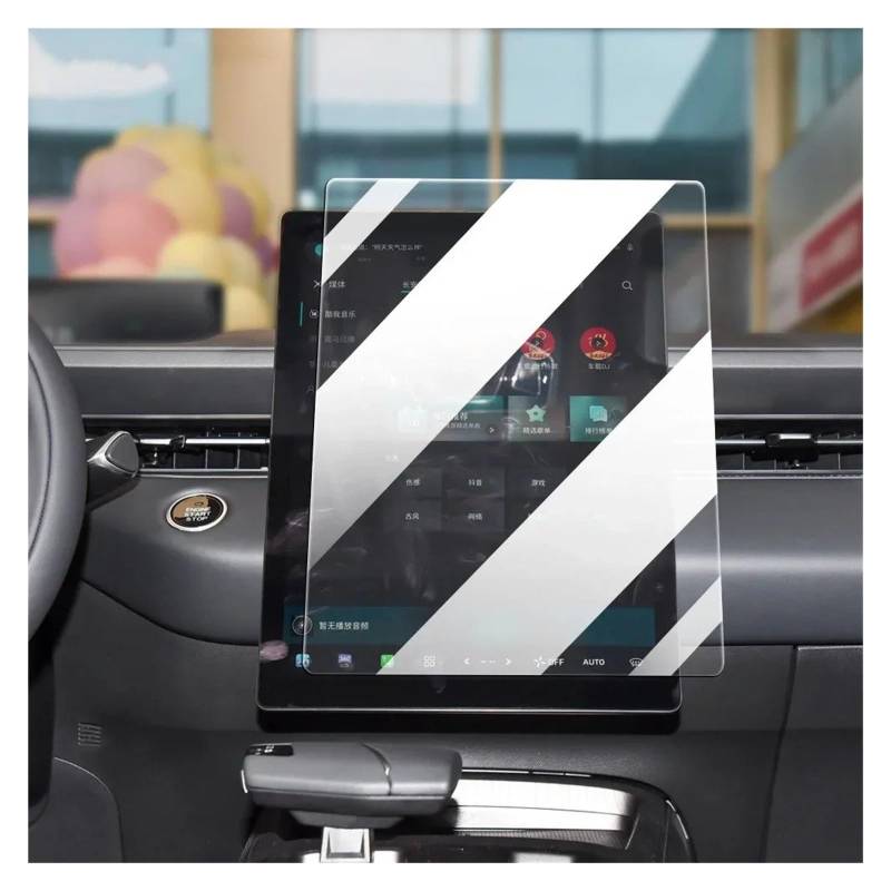 Für Changan Für Lamore 2023-2024 Auto-Innenkonsole Radio LCD-Bildschirm Anti-Kratz-Anlassglas Anti-Blaulicht-Film Navigation Glas Displayschutzfolie(High Definition) von ONETREND