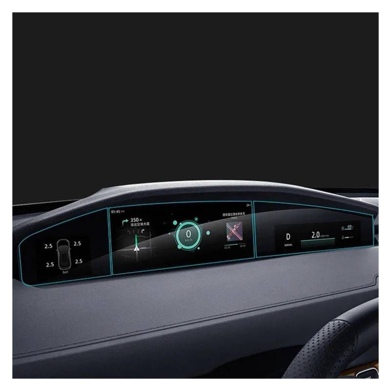 Für Changan Für Uni-k Für Unik 2024 Gehärtetes Glas Navigationsfolie GPS Displayschutzfolie Armaturenbrett Innenraum Autoaufkleber Zubehör Navigation Glas Displayschutzfolie(Instrument Film) von ONETREND