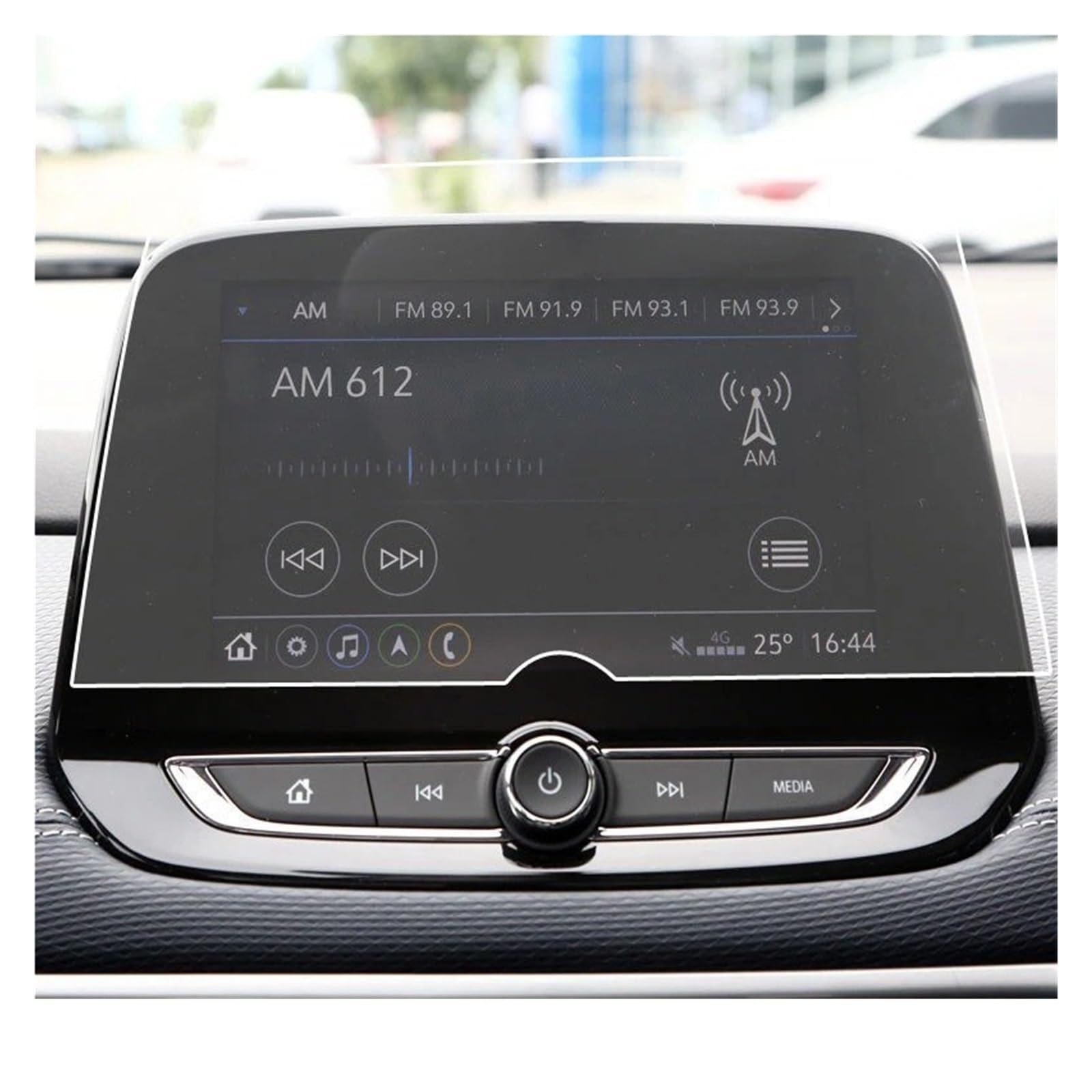 Für Chevrolet Für Trax Für Tracker Für Opel Für Mokka 2019 2020 2021 Zubehör Aufkleber LCD Auto GPS Navigation Bildschirm Gehärtetem Film Navigation Glas Displayschutzfolie von ONETREND