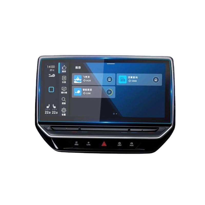 Für ID.4-X ID.3 ID.6 Für CROZZ 2020-2022 HD 5.3 "Dashboard Panel Digital Display Navigation Glas Bildschirm Abdeckung Schutz Navigation Glas Displayschutzfolie(12in) von ONETREND