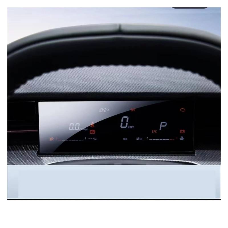 Für Jetour Für Dashing 2022 Auto GPS Navigation Center Touch Display Und Dashboard Gehärtetem Glas Screen Protector Film Navigation Glas Displayschutzfolie(Dashboard) von ONETREND