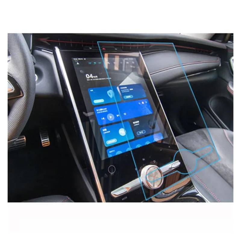 Für MG Für Marvel R Für Electric 2021 2022 19,4 Zoll Auto-Infotainment-Radio GPS-Navigation TPU-Displayschutzfolie Navigation Glas Displayschutzfolie von ONETREND