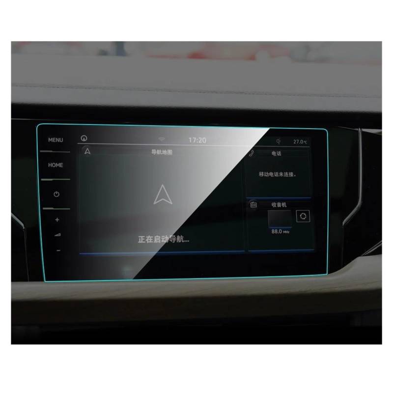 Für VW Für Passat B7 B8 GPS Navigation Bildschirm Gehärtetem Glas Schutz Film Auto Auto Zubehör Auto Displayschutzfolie Navigation Glas Displayschutzfolie(for B8 b) von ONETREND