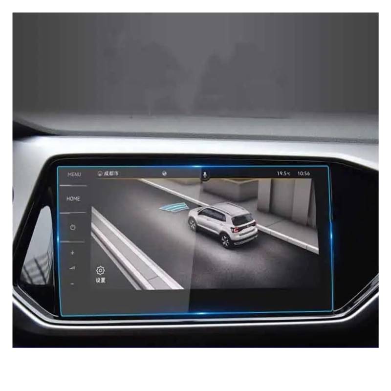 Für VW Für Taos Für T-Cross 2022 Autoradio GPS-Navigation Gehärtetes Glas Displayschutzfolie Innenzubehör Navigation Glas Displayschutzfolie(for GPS) von ONETREND