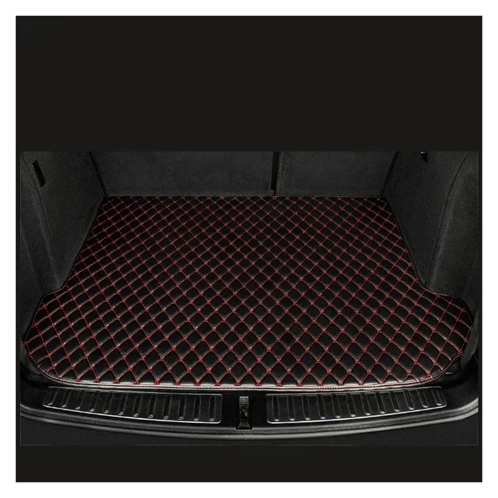 Kofferraummatte Für CR-V Für CRV CR V 2016 2015 2014 2013 2012 Kofferraummatten Cargo Liner Teppiche Innenausstattung wasserdichte Abdeckungen Kofferraummatten(Black with Red) von ONETREND