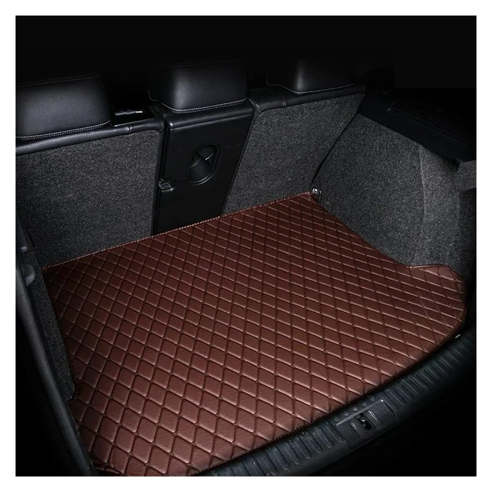 Kofferraummatte Für Infiniti QX70 SUV 2013 2014 2015 2016 2017 Auto Kofferraummatte Cargo-Liner Teppich Innenausstattung Abdeckung kofferraummatten(Coffee) von ONETREND