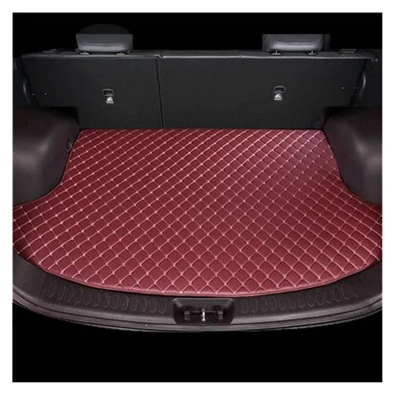 Kofferraummatte Für Toyota Für Corolla Für Cross TPE 3D Auto-Fußmatten Cargo-Liner Wasserdichtes Schutzauto-Pad-Zubehör LHD RHD Kofferraummatten(Wine Trunk mat,LHD) von ONETREND