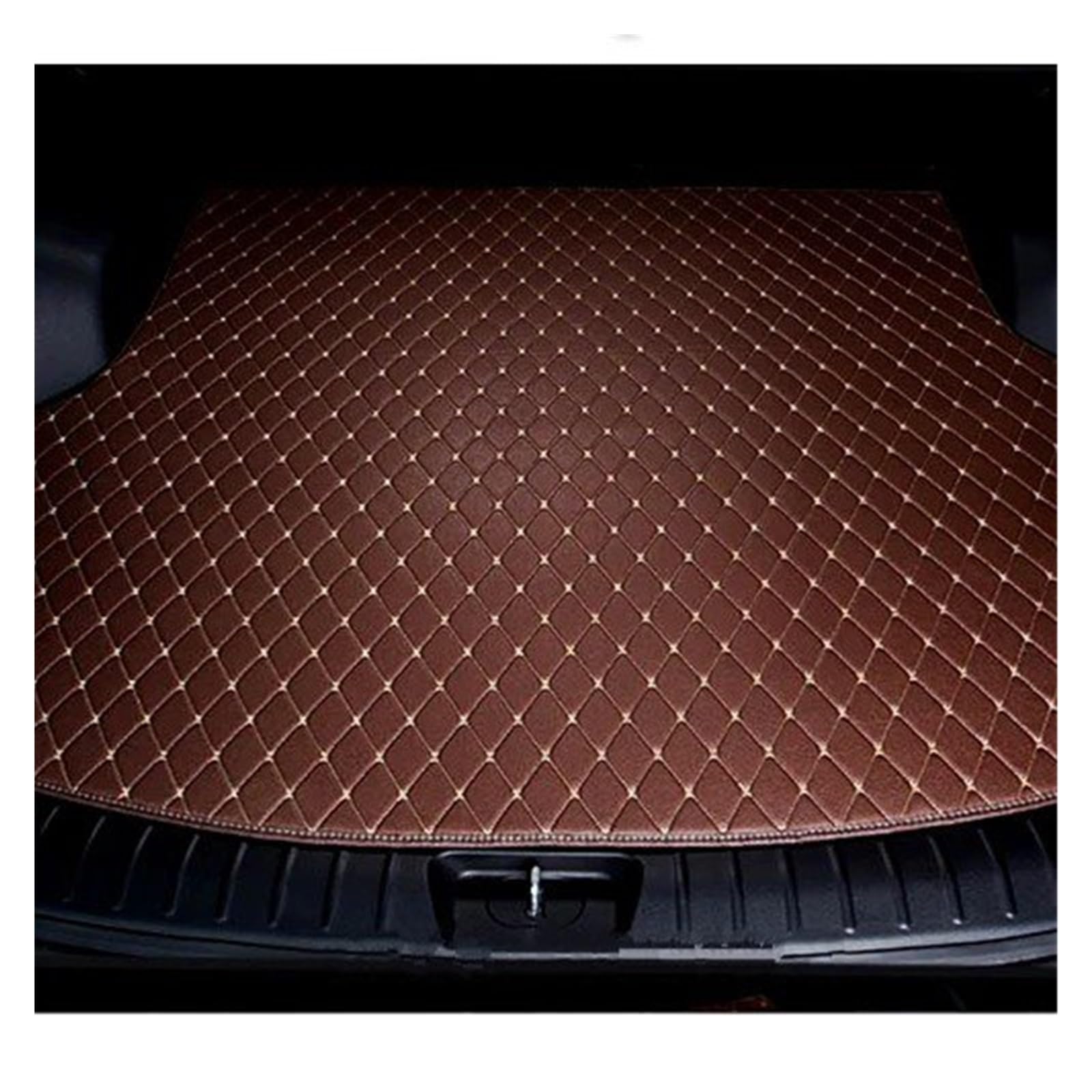 Kofferraummatte Für VW Für Beetle 2012 2013 2014 2015 2016 2017 2018 Auto Kofferraummatte Cargo-Liner Teppich Innenausstattung Abdeckung Kofferraummatten(Dark Brown) von ONETREND