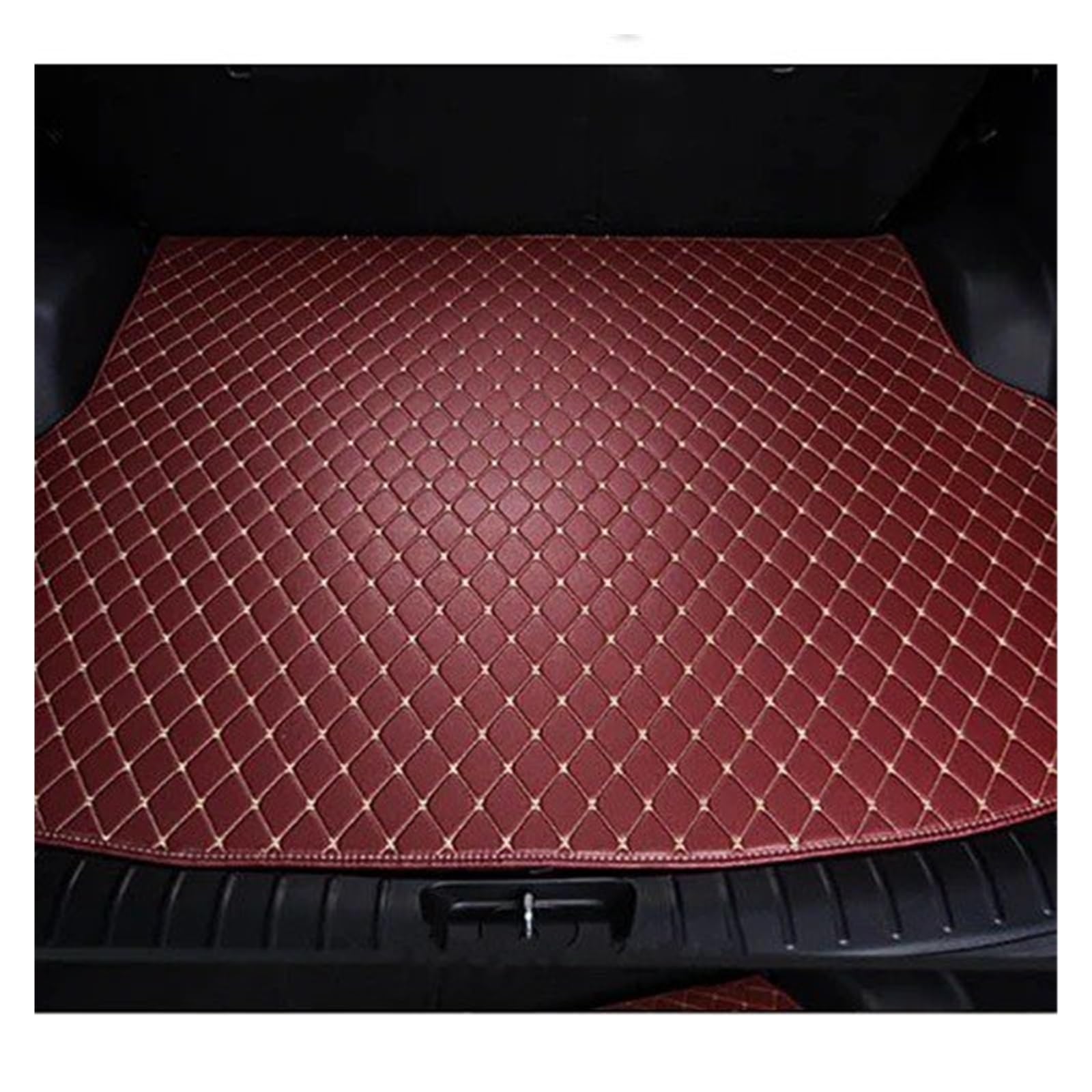 Kofferraummatte Für VW Für Beetle 2012 2013 2014 2015 2016 2017 2018 Auto Kofferraummatte Cargo-Liner Teppich Innenausstattung Abdeckung Kofferraummatten(Wine red) von ONETREND