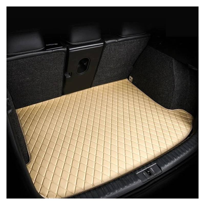 Kofferraummatte Für X3 F25 2011 2012 2013 2014 2015 2016 2017 Auto Kofferraummatte Cargo-Liner Teppich Innenausstattung Abdeckung Kofferraummatten(Beige) von ONETREND