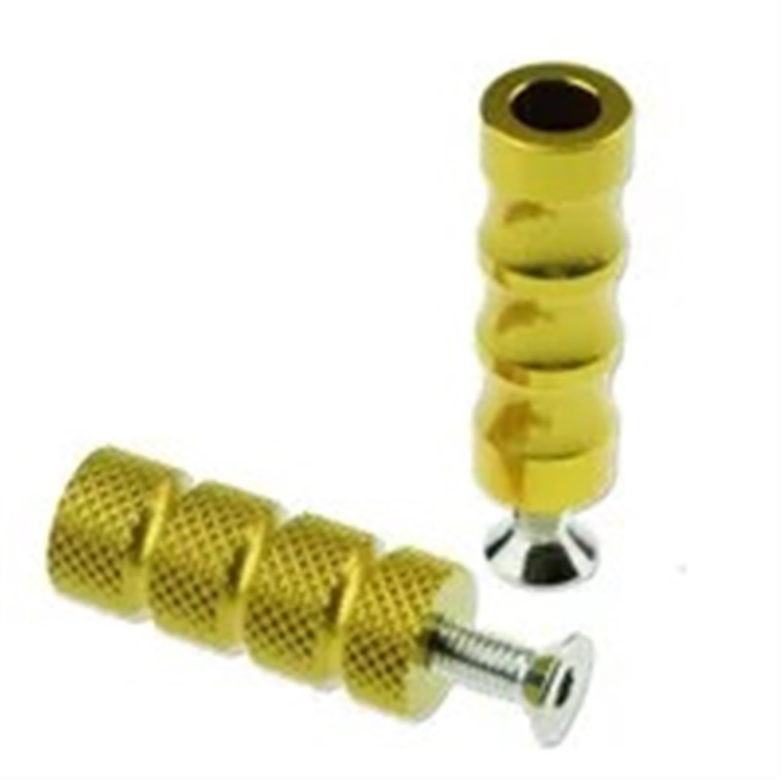 Motorrad Fußrasten Für Aprilia Für RS125 Für 4T 2011-2016 Aluminium CNC Motorrad Fußstützen Fußrasten Fußrasten Pegs Hinten Pedale Fußrasten Motorradfür(Gold) von ONETREND