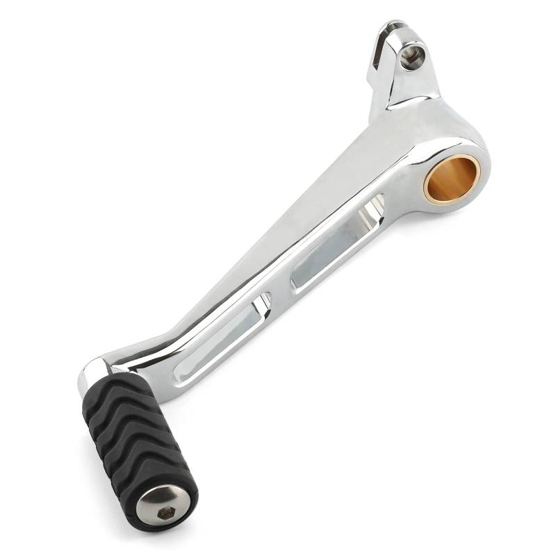 Motorrad Fußrasten Für V-Rod Für Muscle 2006 2007 2008 2009 2010 2011 2012 2013 2014 2015 2016 2017 Motorrad Bremshebel Peg Pedal Fußrasten Motorradfür(Chrome A) von ONETREND