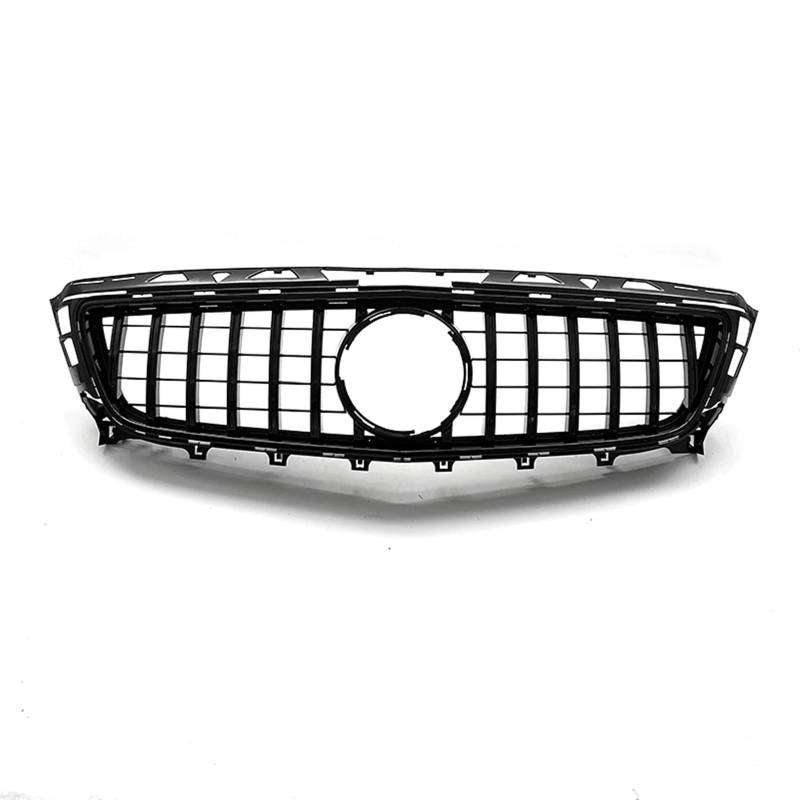 Nierengrill Für Benz W218 C218 X218 Für CLS Für Klasse Für CLS350 Für CLS500 Für CLS550 2011-2014 GT Style Grill Frontgrill Auto Oberer Stoßfänger Haubengitter Frontrippengrill(Black) von ONETREND