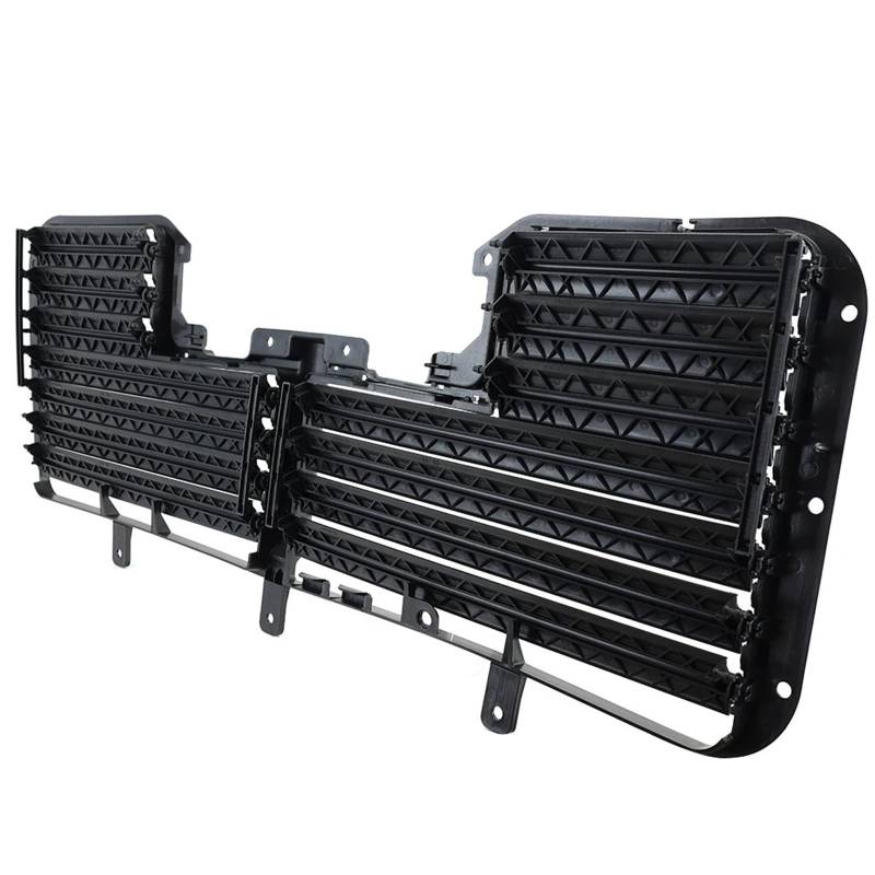 Nierengrill Für Chevrolet Für Silverado 2017-2019 Schwarz 84363184 Fach Grille Shutter Zubehör Kühlergrill Aktive Luft Shutter Frontrippengrill von ONETREND