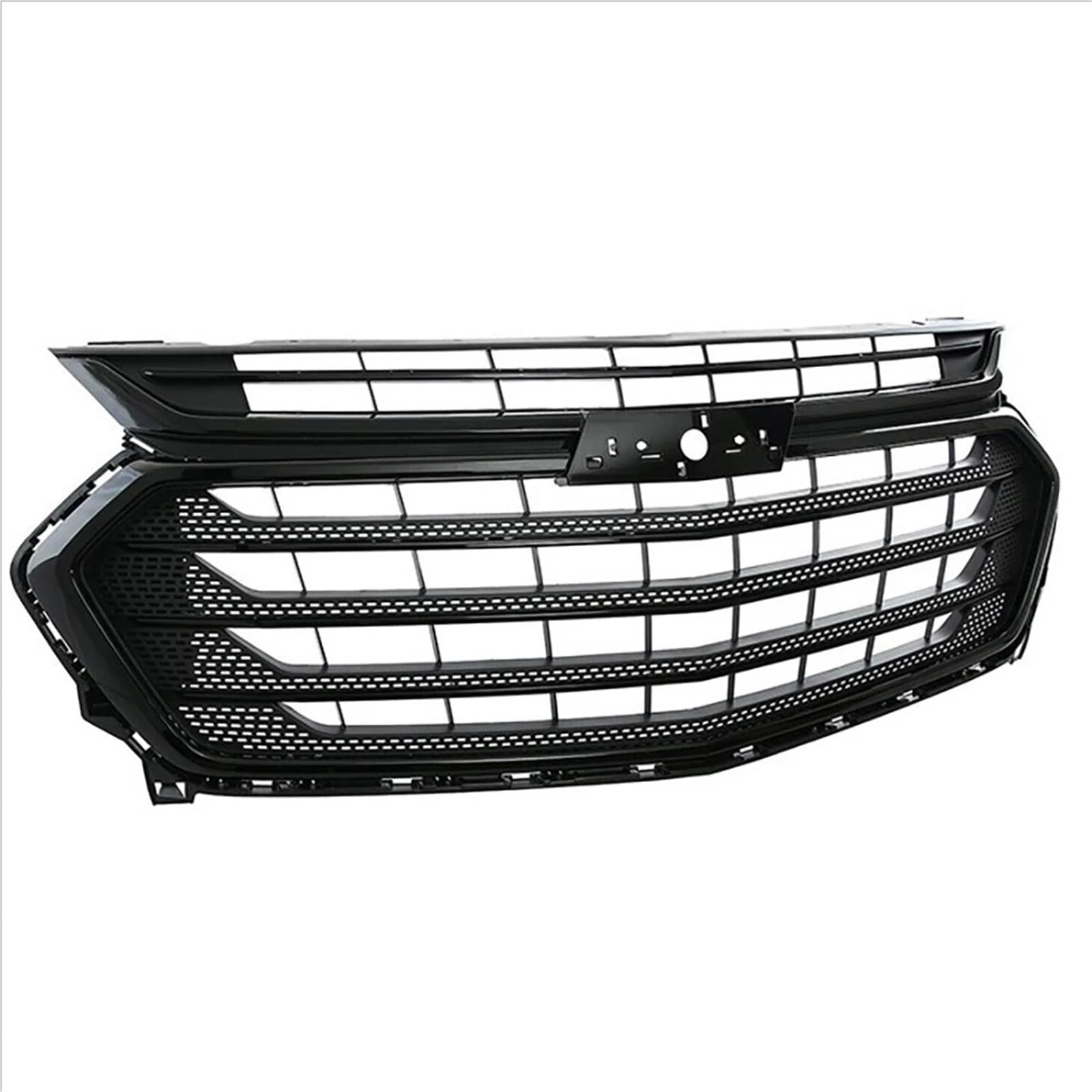 Nierengrill Für Chevrolet Für Traverse 2018-2021 Kühlergrill Frontschürze Kühlergrill Schutz Abdeckung Reparatur Und Ersatz Kühlergrill Auto Vorne Frontrippengrill(Black Frame) von ONETREND