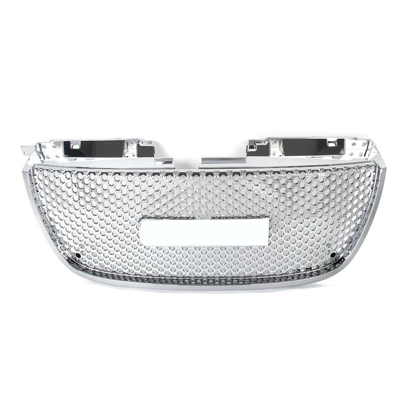 Nierengrill Für GMC Für Yukon Für Denali Honeycomb Frontschürze Oberen Kühlergrill Kühler Mesh Grill Zubehör Chrom Front Hood Grille Modifizierte Grill Frontrippengrill von ONETREND