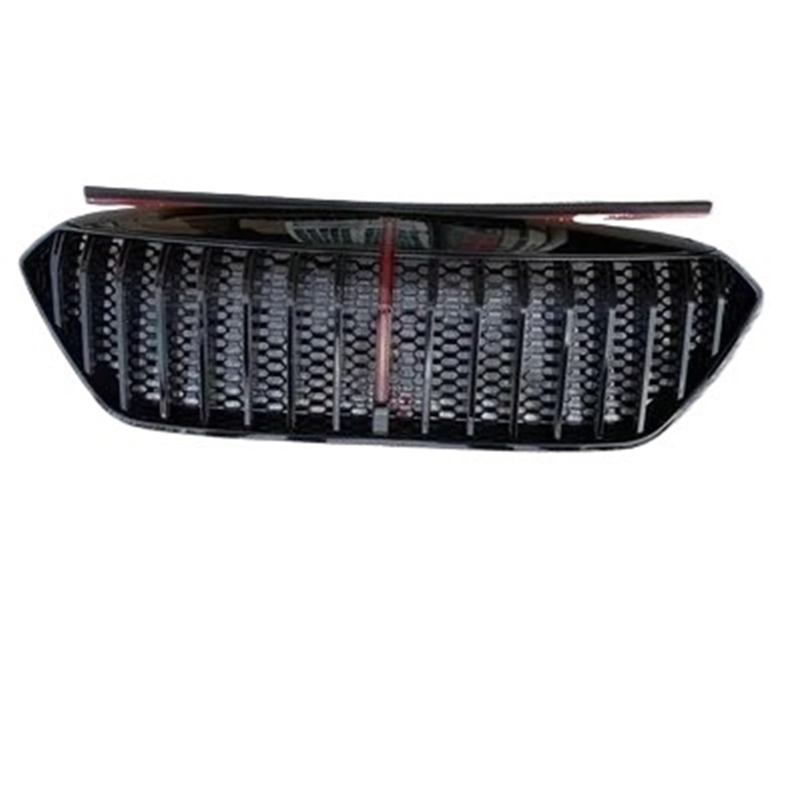 Nierengrill Für Hongqi Für Rot Für Flagge H5 2018-2022 Geändert Sport Stil Auto Zubehör Grill Maske Gitter Front Stoßstange Net Kühlergrill Montage Frontrippengrill(Style 3) von ONETREND