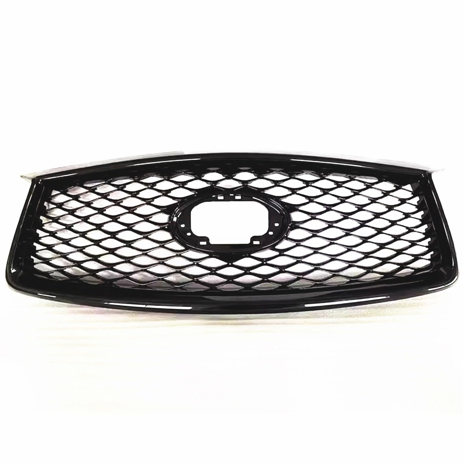 Nierengrill Für Infiniti QX50 2019 2020 2021 2022 2023 4-Türer Frontgrill Grill Wabenstil Schwarz Auto Obere Stoßstange Haube Mesh Grid Kit Frontrippengrill von ONETREND