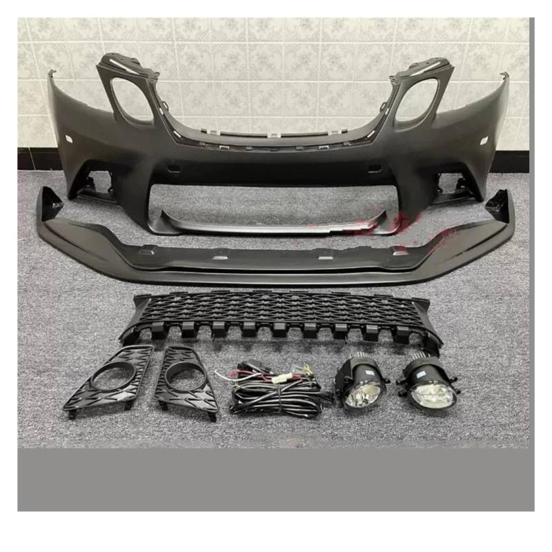 Nierengrill Für Lexus GS300 GS350 GS430 Modifiziertes Auto-Körper-Kit Surround-Frontstoßstangengrill Vorne Schaufel Nebelscheinwerfer Frontrippengrill von ONETREND