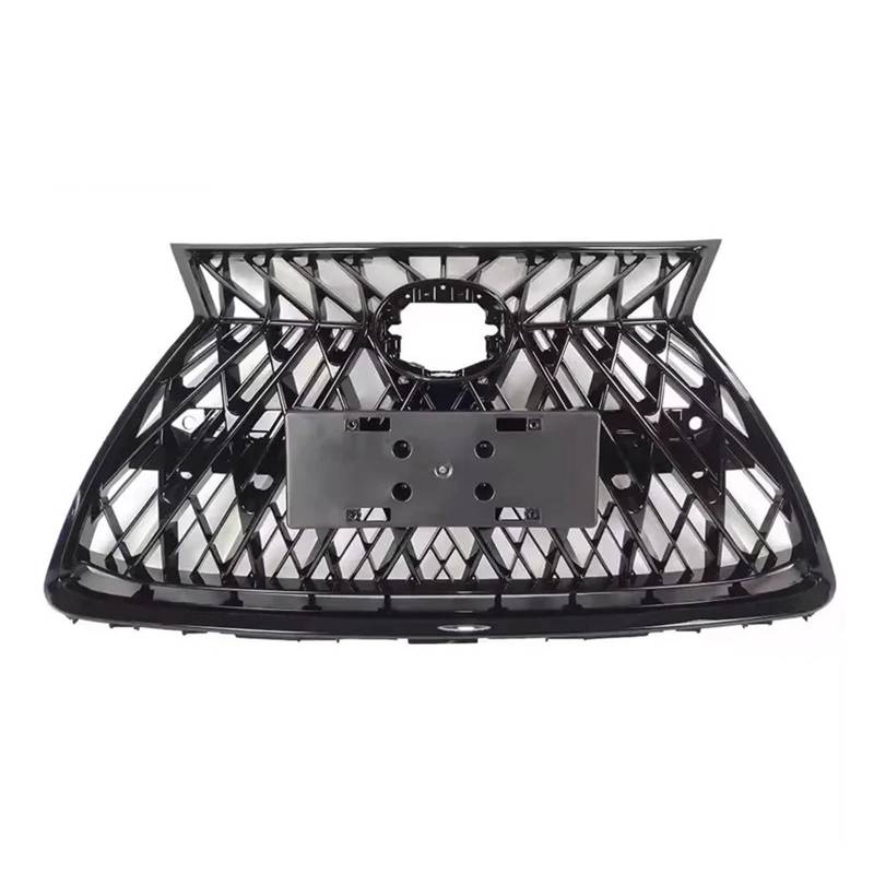 Nierengrill Für Lexus NX200 NX300 2016-2020 Body Kit Schutz Auto Zubehör Glanz Schwarz Für TRD Typ Kühlergrills Front Stoßstangen Frontrippengrill(Grille) von ONETREND