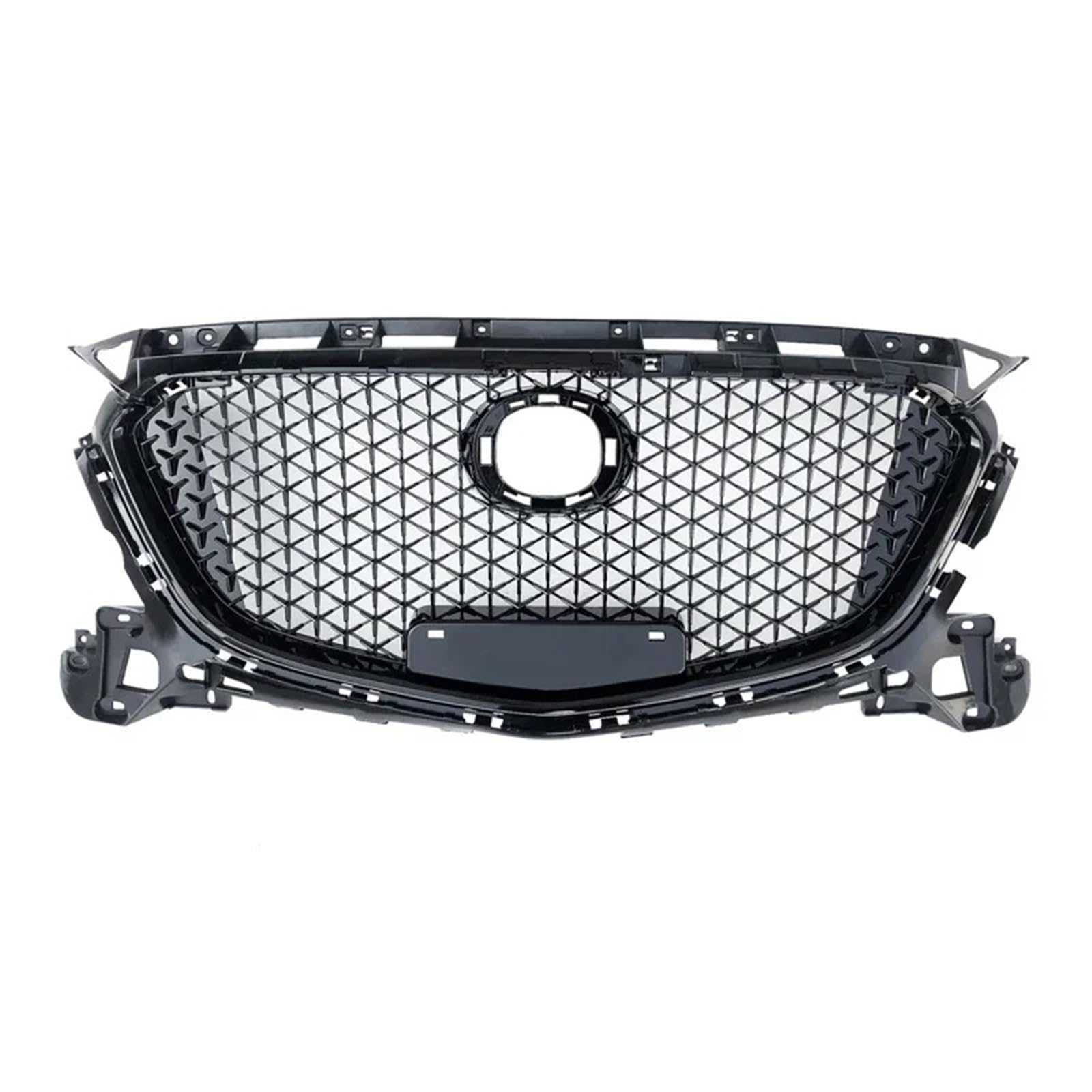 Nierengrill Für Mazda 3 Für Axela 2017 2018 Honeycomb Stil Auto Kühlergrill Racing Grills Oberen Stoßfänger Ansaughaube Kühler Körper Kits Frontrippengrill von ONETREND