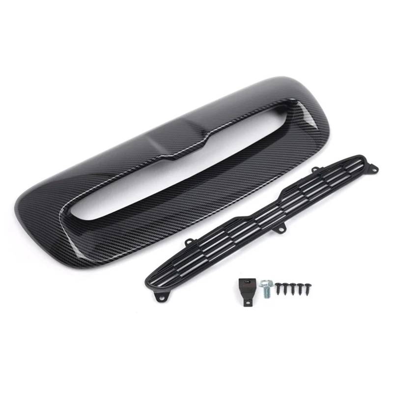 Nierengrill Für Mini Für Cooper S R55 R56 R57 R58 R59 2007-2014 Front Hood Air Intake Vent Scoop 51132756095 51132757694 51232752275 Frontrippengrill(Carbon Fiber Look) von ONETREND