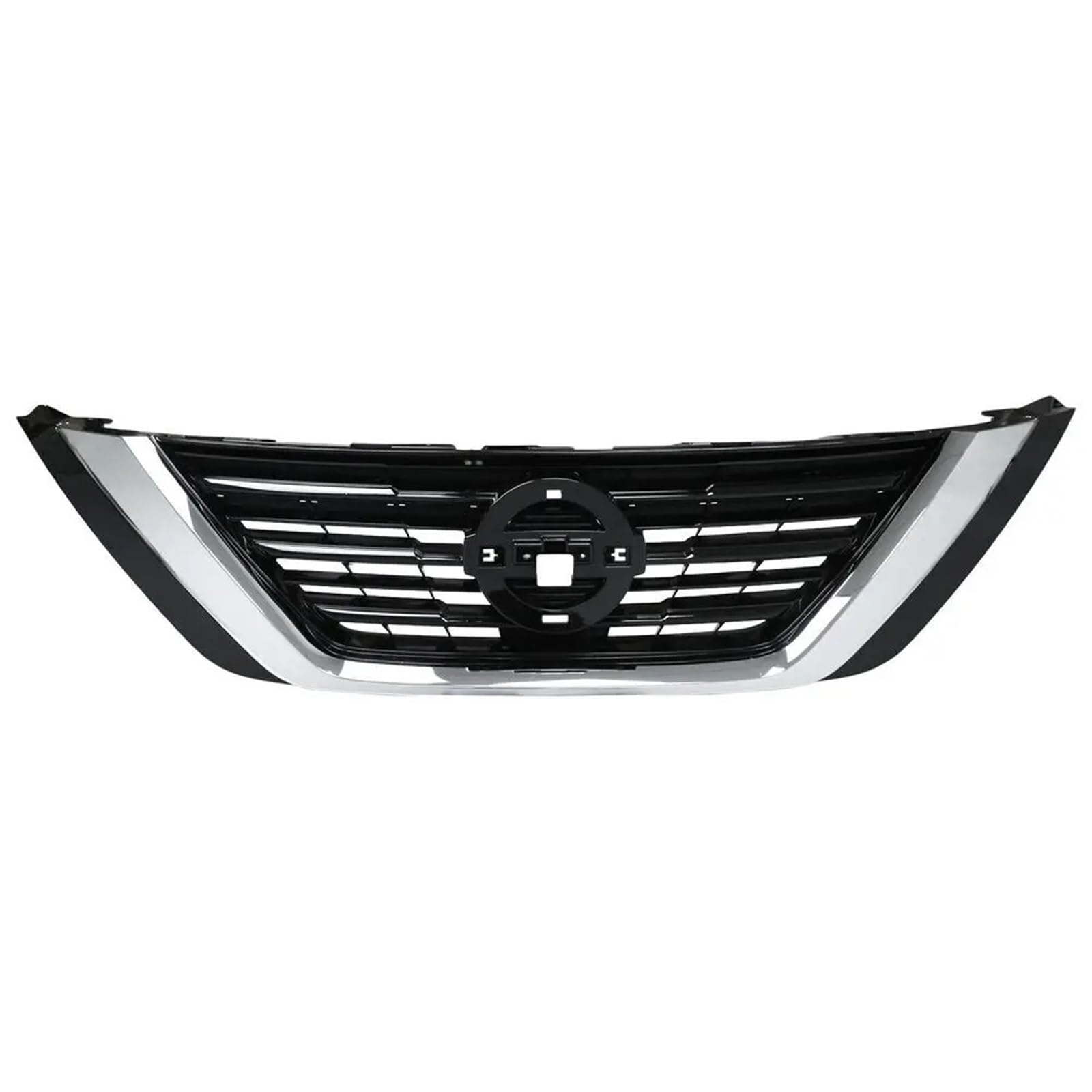 Nierengrill Für Nissan Für Altima 2016 2017 2018 Schwarz Front Stoßstange Oberen Grille W Chrome Trim Lufteinlass Grille Auto Zubehör Frontrippengrill von ONETREND