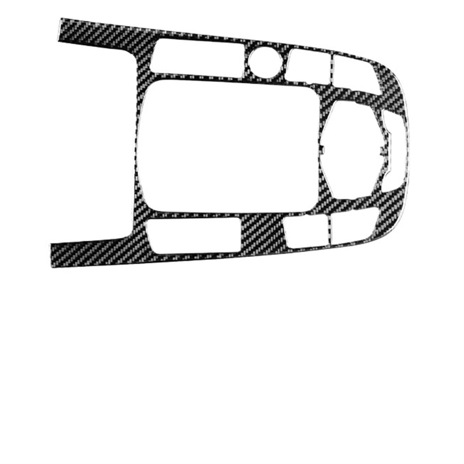 PanelMittelkonsole Für A4 B8 Für A5 Für Q5 2012-2016 Innenausstattung Echtkohlefaser Zentralverriegelung Gangschaltung Luftauslassgriff Zieraufkleber Mittelkonsole Verkleidung(D-1) von ONETREND