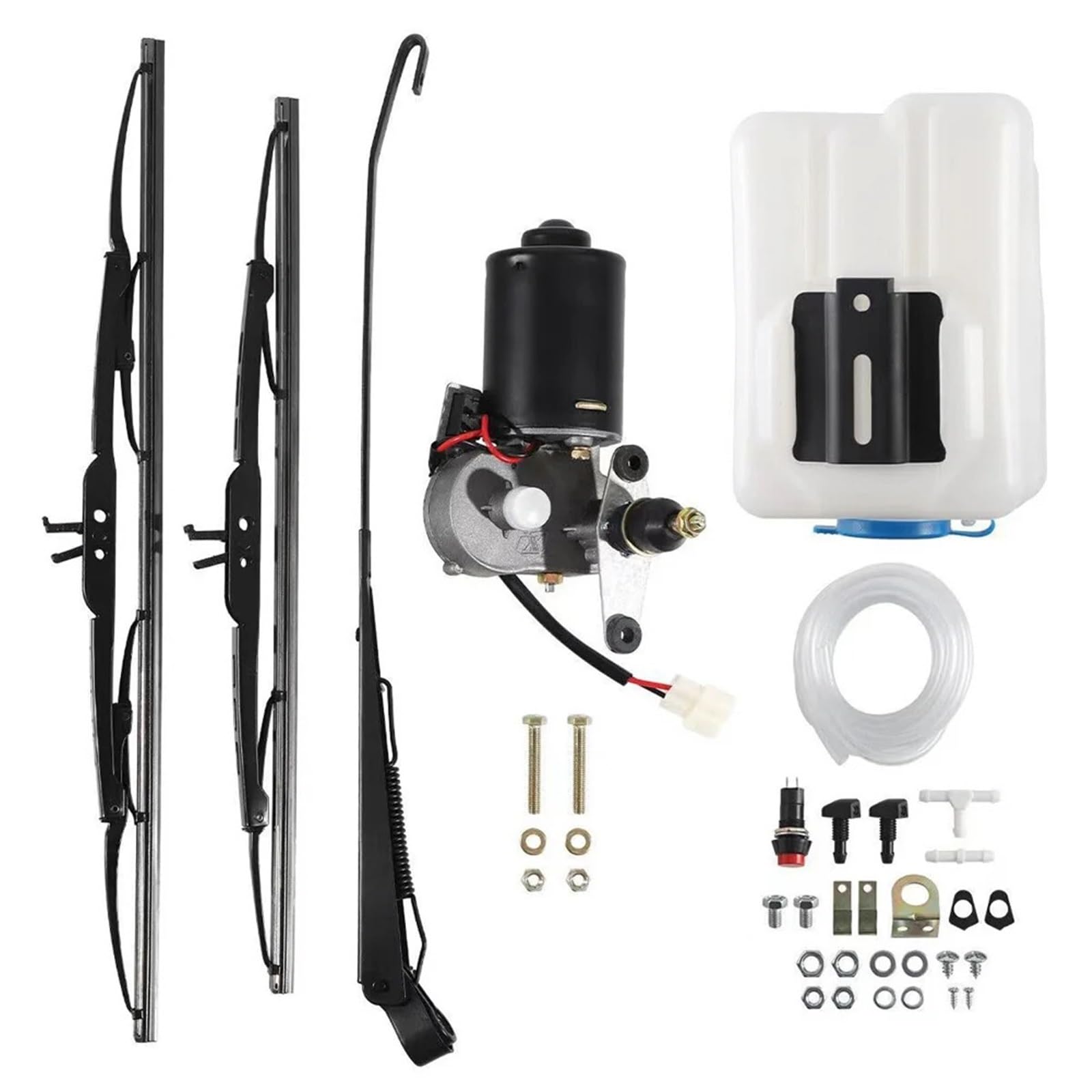 Scheibenwischermotor Universal Power Wiper Assembly 90° Wipe Sweeping 12V Elektro UTV Scheibenwischermotor Kit Mit Schalter Kompatibel Mit Für Polaris Automatischer Wischermotor von ONETREND