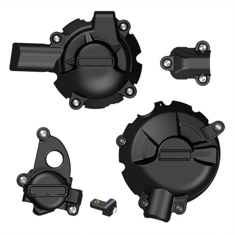 Schutzabdeckung Motorradmotoren Für S1000RR/R 2019 2020 2021 2022 2023 2024 Motorradzubehör Motorgehäuse Schutzfolie Abdeckung Fall Motor Abdeckung(Black Set) von ONETREND